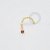 NR31 Nostril CZ 0.8mm Banho Ouro - Imagem 3