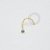NR31 Nostril CZ 0.8mm Banho Ouro - Imagem 4