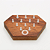 EP08 Expositor Madeira Hexagonal 12 Presilhas Silicone - Imagem 1