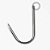 AG05 Agulha Americana 16G Hooked Avulsa - Imagem 1