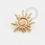 TN1882 Topo Sol Espiral Titânio PVD Gold - Imagem 1