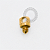 TN1944  Conector 1.6mm Para Segmentos 1.0mm Titânio PVD Gold - Imagem 1