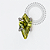 TN1980 Topo Losango Peridot Titânio ASTM F136 - Imagem 1