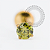 TN2013 Labret CZ Titânio PVD Gold - Imagem 5