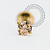 TN2013 Labret CZ Titânio PVD Gold - Imagem 10