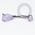 TN2062 Navel Gota Quartzo Rosa Titânio ASTM F136 - Imagem 1
