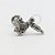 PR25 Labret Maquina Tattoo Prata 925 Haste Titânio - Imagem 1