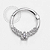 PR33 Segmento Cravejado CZ Frontal Prata 925 - Imagem 1