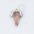 TN1054 Topo Strawberry Quartz CZ Titânio  ASTM F136 - Imagem 1