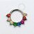 TN1065 Segmento CZ Rainbow Frontal Titanio ASTM F136 - Imagem 1
