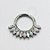 TN1129 Segmento 8mm Navetes CZ Opalas Titânio ASTM F136 - Imagem 1