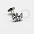 TN1150 Navel Floating Push Pin Navetes Titânio ASTM F-136 - Imagem 1