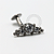TN1151 Navel Floating Push Pin Cluster Titânio ASTM F136 - Imagem 1