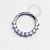 TN1246 Segmento 12 CZ Frontal Titânio ASTM F136 - Imagem 1