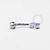 TN1253 Navel Navete Zirconia Titânio ASTM F-136 - Imagem 1