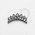 TN1264 Topo Cluster Tiara de Zirconias Titânio ASTM F-136 - Imagem 1