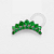 TN1264 Topo Cluster Tiara de Zirconias Titânio ASTM F-136 - Imagem 2