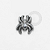 TN1266 Topo Aranha Titânio ASTM F136 - Imagem 1