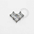 TN1272 Topo Coração Geométrico Zirconia Titânio ASTM F-136 - Imagem 1
