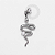 TN1315 Topo CZ Pingente Cobra Titânio ASTM F136 - Imagem 1