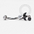 TN1330 Navel CZ 3 Pétalas Pingente CZ Titânio ASTM F-136 - Imagem 2