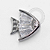 TN1380 Topo Big Peixe Zirconias Titânio ASTM F-136 - Imagem 1
