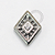 TN1464 Topo Losango Inca CZ Titanio ASTM F136 - Imagem 1