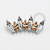 TN1487 Topo Cluster Champanhe Cristal Titânio ASTM F-136 - Imagem 1