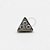 TN149 Topo Triangulo 3 CZ Titânio ASTM F-136 - Imagem 1