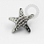 TN1594 Topo Estrela Do Mar Martelada Titânio ASTM F-136 - Imagem 1