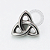 TN1624 Topo Triskelion Titânio ASTM F136 - Imagem 1