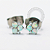 TN1659 Brinco Trinity Opalas e Zirconias Titanio ASTM F136 - Imagem 1
