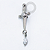 TN1678 Topo Espada Pingente Navete Titânio ASTM F-136 - Imagem 1