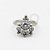 TN289 Captive  Mandala CZ Titânio ASTM F136 - Imagem 1