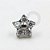 TN294 Topo Micro Flor CZ Titânio ASTM F136 - Imagem 1