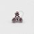 TN339 Topo Trinity Rosa Titânio ASTM F136 - Imagem 1