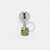 TN340 Labret Zirconia Titânio ASTM F136 - Imagem 11