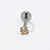 TN340 Labret Zirconia Titânio ASTM F136 - Imagem 10