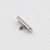 TN37 Topo Retângulo Liso 1.6mm Titânio - Imagem 2