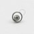 TN377 Topo Mini Circulo Vazado CZ Titanio ASTM F136 - Imagem 1