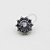 TN425 Topo Flor Vitrail Medium Titânio ASTM F136 - Imagem 1