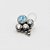 TN467 Topo Big Stone 3 CZ Esferas Titânio ASTM F136 - Imagem 1