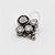TN467 Topo Big Stone 3 CZ Esferas Titânio ASTM F136 - Imagem 2