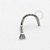 TN57 Nostril Cravado Zirconia Titânio ASTM F136 - Imagem 1