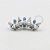 TN593 Topo Cluster Mini Navetes CZ Titânio ASTM F136 - Imagem 3