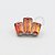 TN595 Topo Mini Cluster  Baguetes Titânio ASTM F136 - Imagem 2