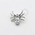 TN598 Topo  Aranha CZ Titânio ASTM F136 - Imagem 1