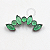 TN671 Topo Cluster Jade Titanio ASTM F136 - Imagem 1
