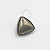 TN682 Topo Triangular Pedras Naturais Titânio ASTM F136 - Imagem 1