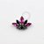 TN917 Topo Cluster Navetes Black Pink Titanio ASTM F136 - Imagem 1